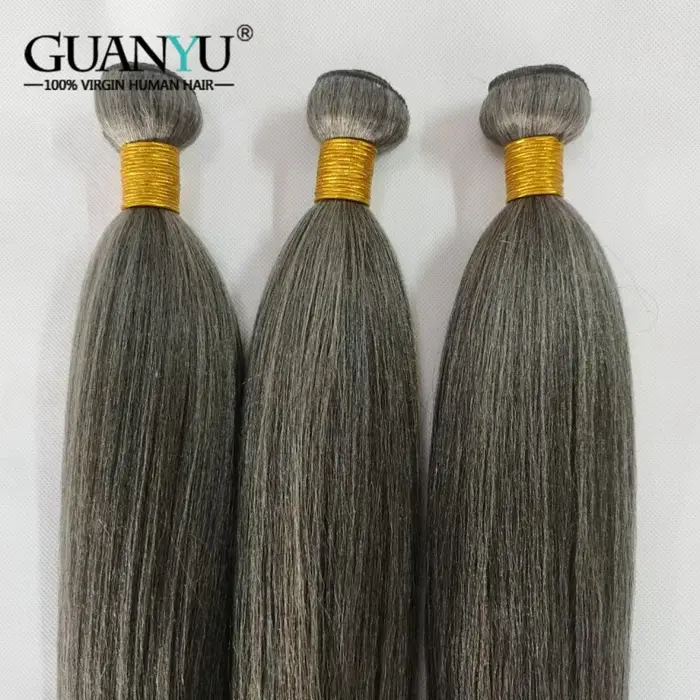 Tissage en lot Yaki 100% naturel lisse ombré avec reflets
