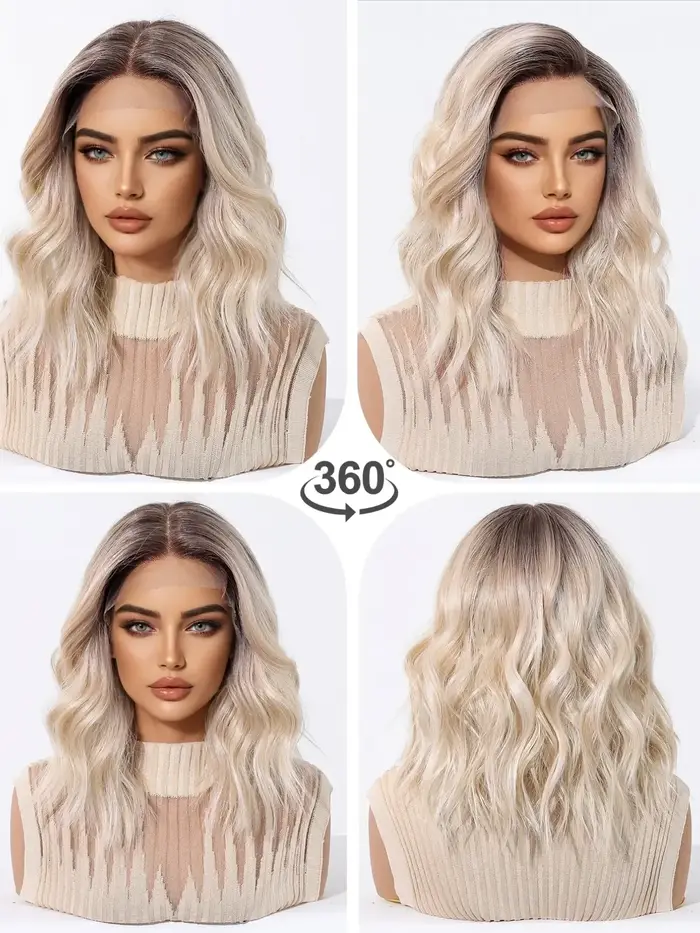 Perruque Courte Topshe 13x6 HD Lace Front
