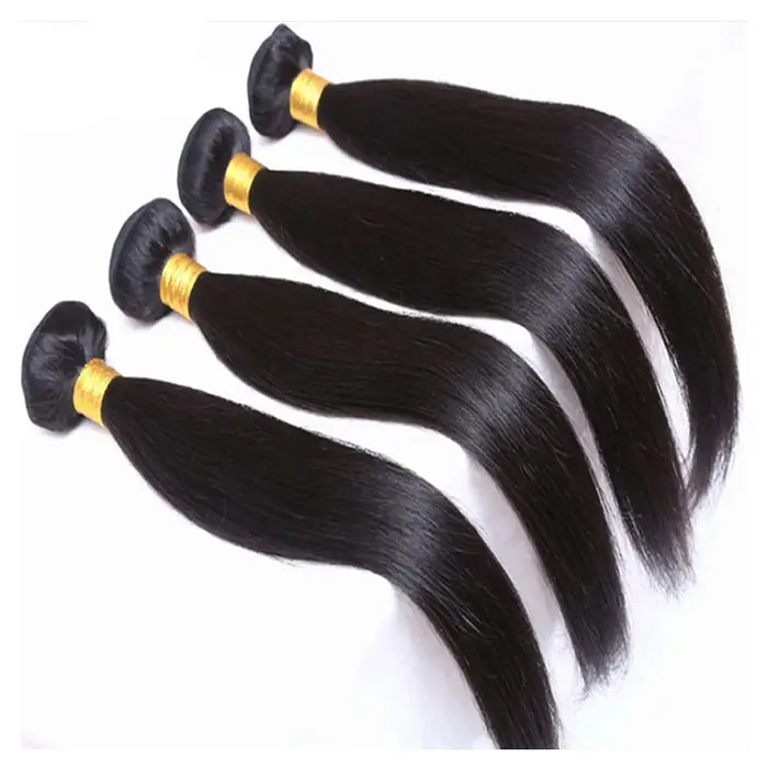 Extensions de cheveux humains brésiliens vierges non traités