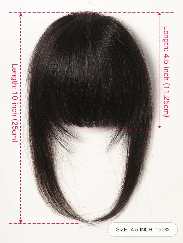 Frange en cheveux naturels pour débutantes