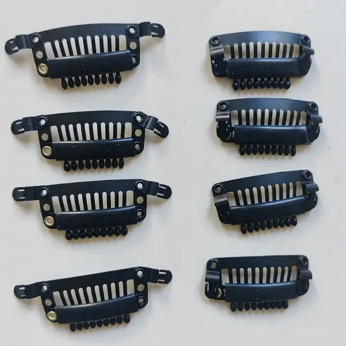 Clips à pression Selfit pour trame de cheveux