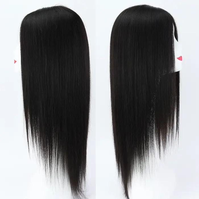 Perruque Full Lace Wig à Base de soie de 20 pouces pour femmes